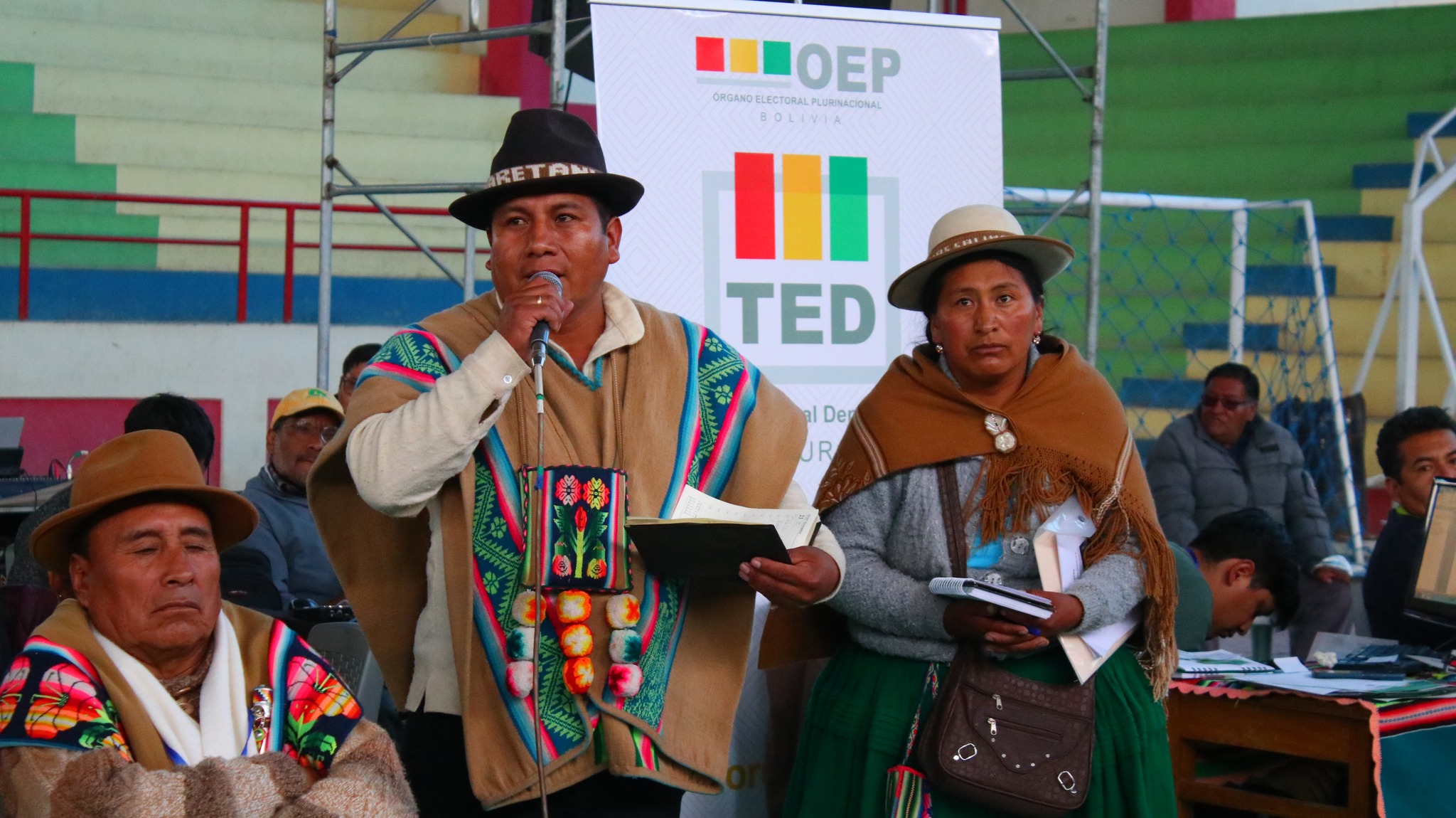“Voy a trabajar poniéndome la mano al pecho”, afirma la nueva autoridad de la autonomía indígena de Salinas