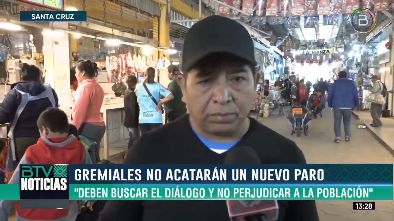 Comerciantes del Plan 3000 rechazan más paros en Santa Cruz