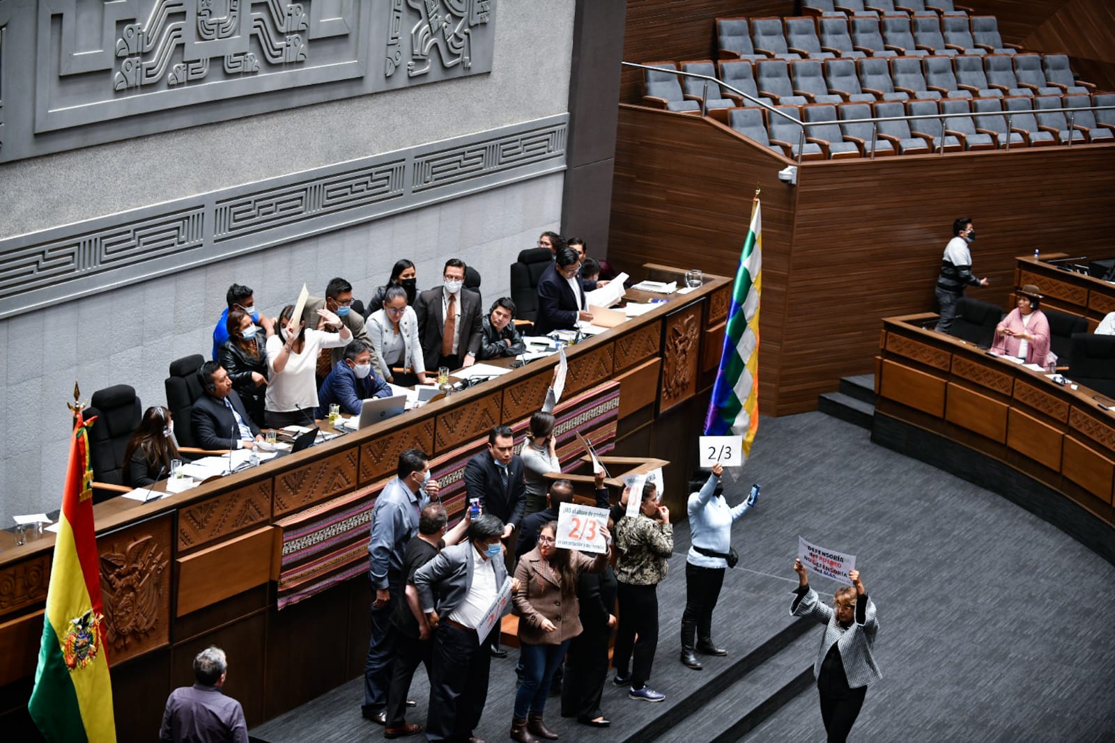 Defensor del Pueblo: Diputado Jáuregui reprocha intransigencia de oposición