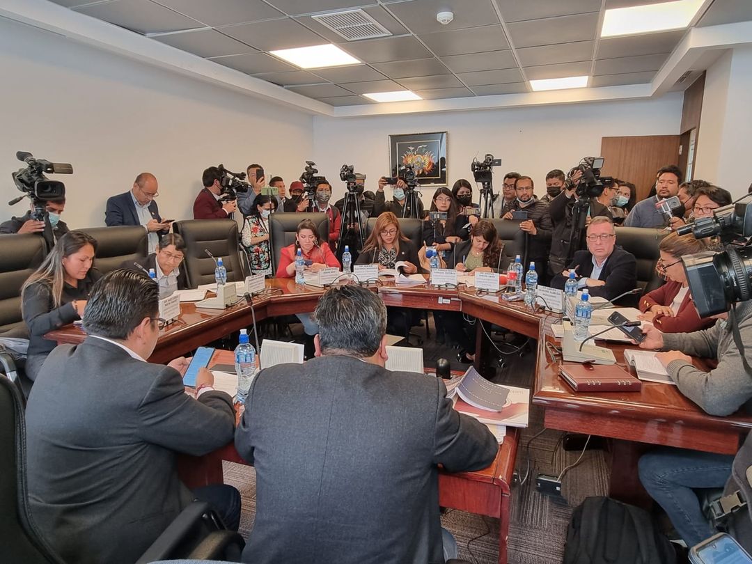 Comisión de Constitución en cuarto intermedio, convocan al ministro Cusicanqui para explique fecha censal de marzo 2024
