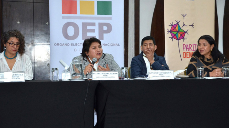 TSE estima seis meses para la redistribución de escañosL