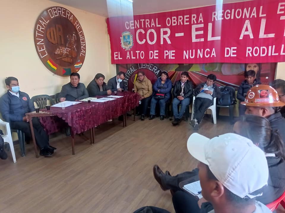 COR El Alto rechaza determinaciones del cabildo de Santa Cruz, ve intentos de desestabilización