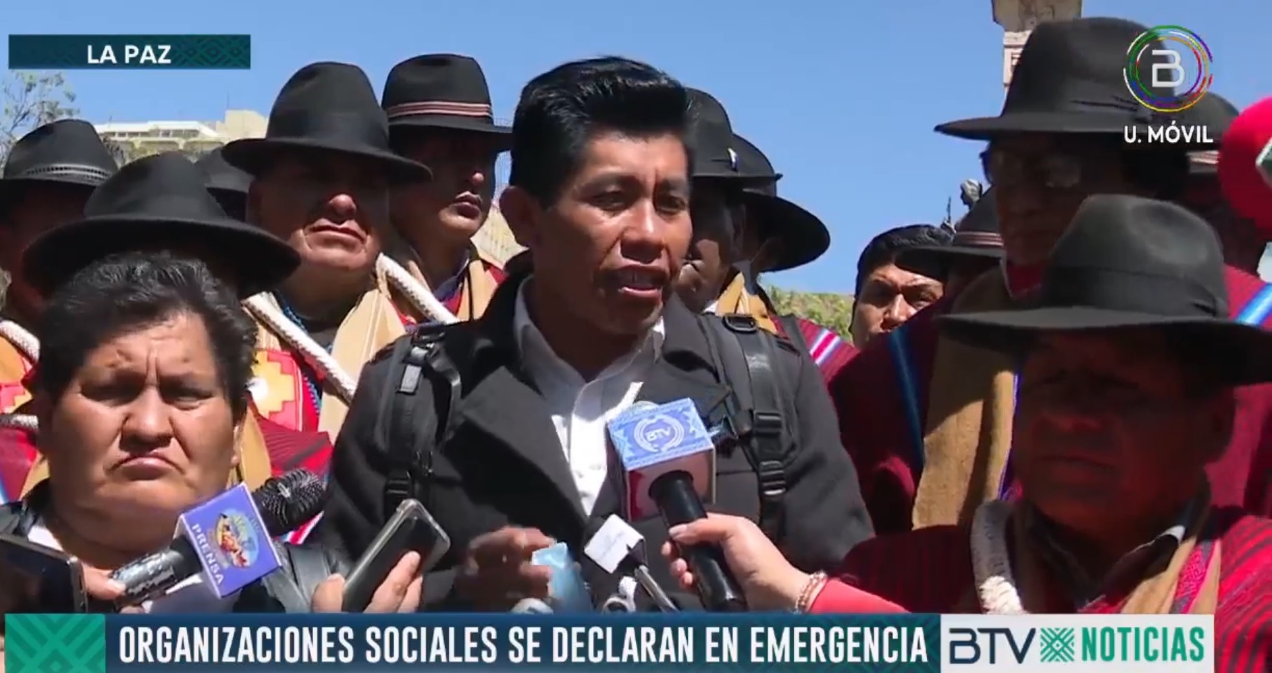 Organizaciones sociales se declaran en emergencia ante nuevos intentos de desestabilización