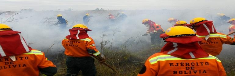 Tarija: Defensa Civil informa que incendios en Padcaya y San Lorenzo fueron controlados