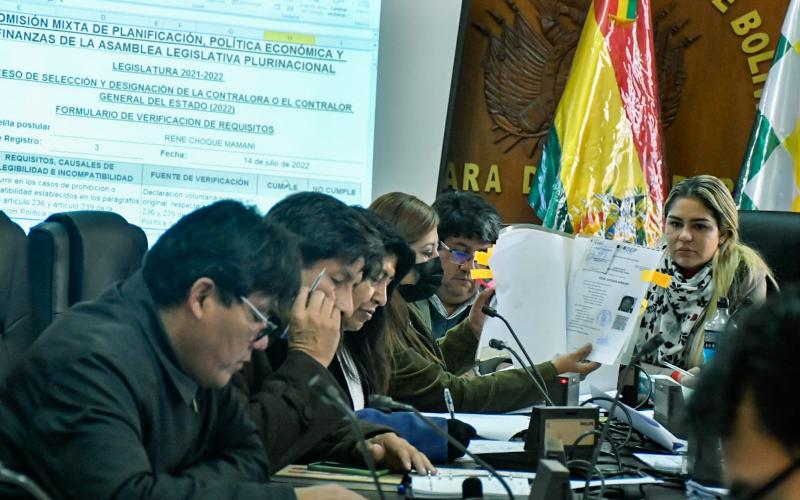 Comisión habilita a 30 postulantes a la Contraloría e ingresa en receso hasta el 4 de agosto