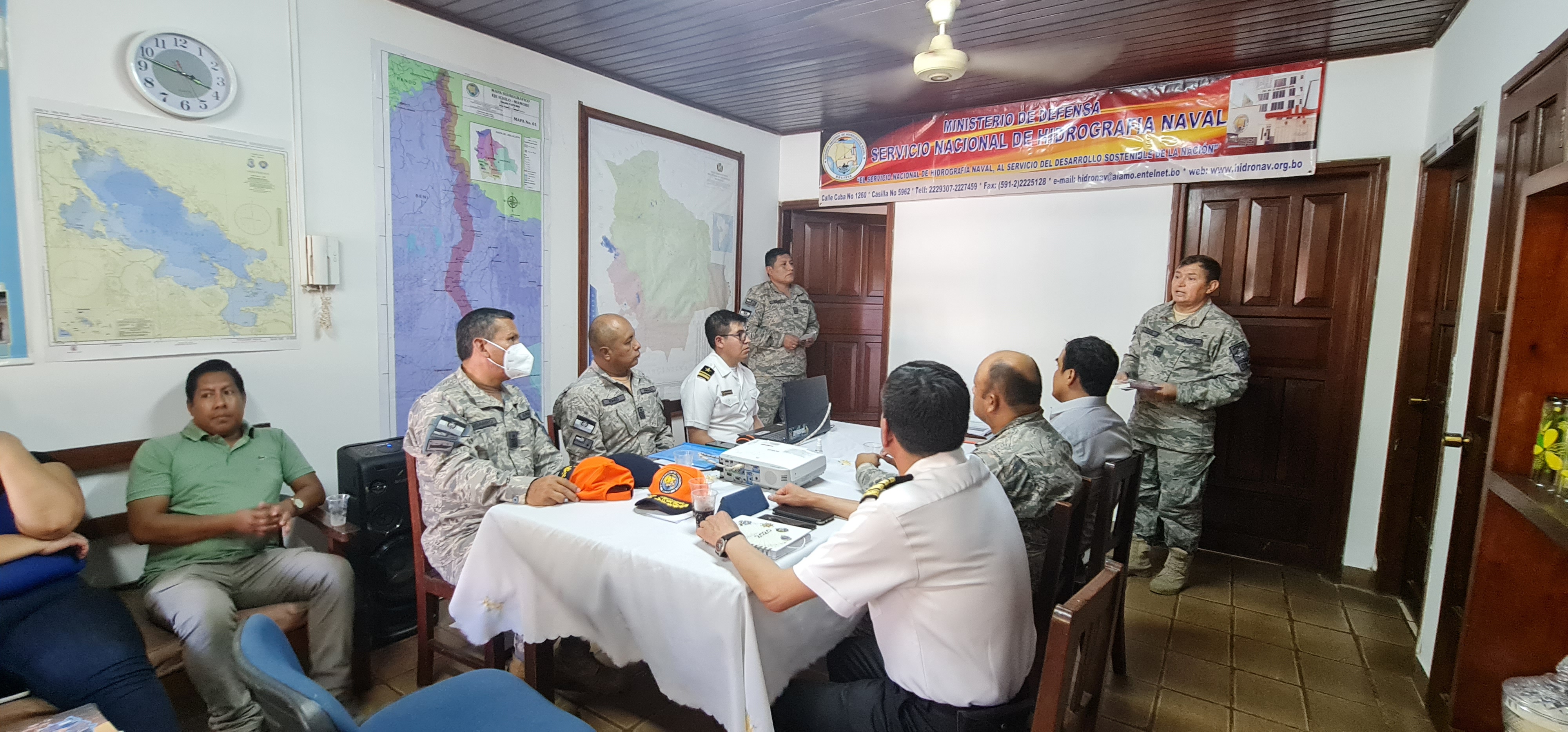 Servicio de Hidrografía Naval inaugura nueva oficina en la ciudad de Trinidad