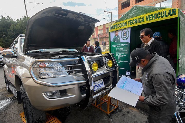 Amplían plazo para la inspección vehicular hasta el 31 de enero de 2022