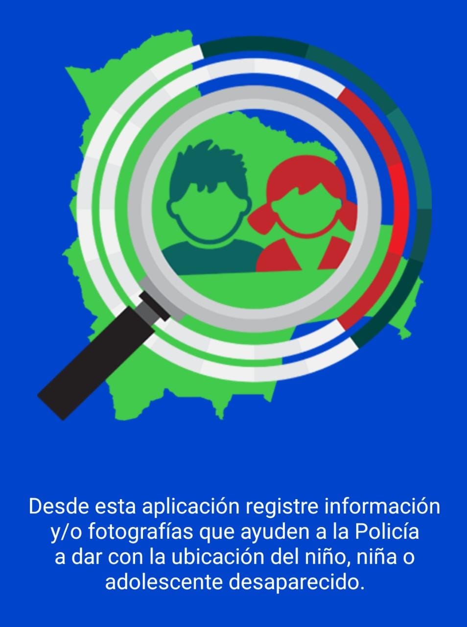 La Policía habilita aplicación Alerta Juliana para buscar y localizar a niños, niñas y adolescentes desaparecidos