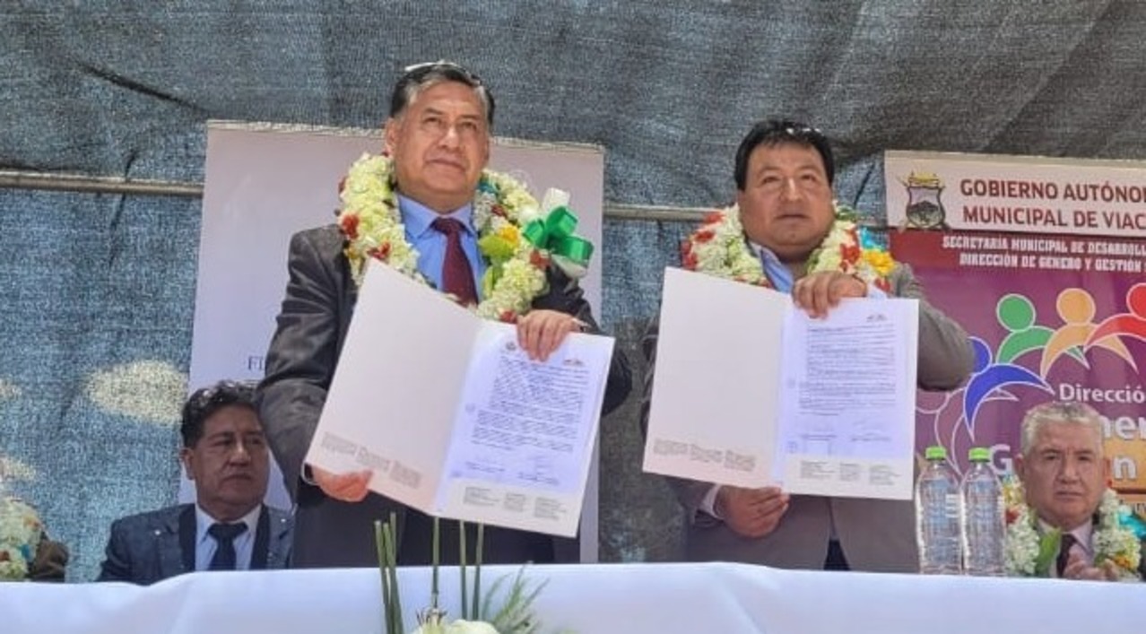 Alcaldías de Viacha y El Alto transferirán terrenos a la Fiscalía para la instalación de nuevas oficinas 