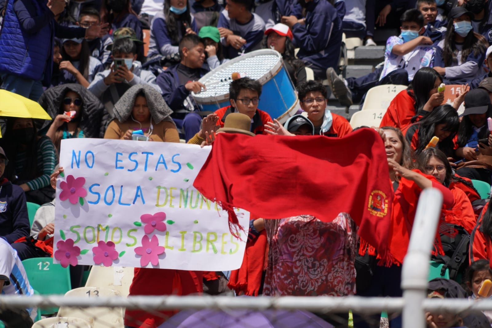 Jóvenes, colectivos e instituciones participaron del Encuentro Nacional “Di no a la violencia”