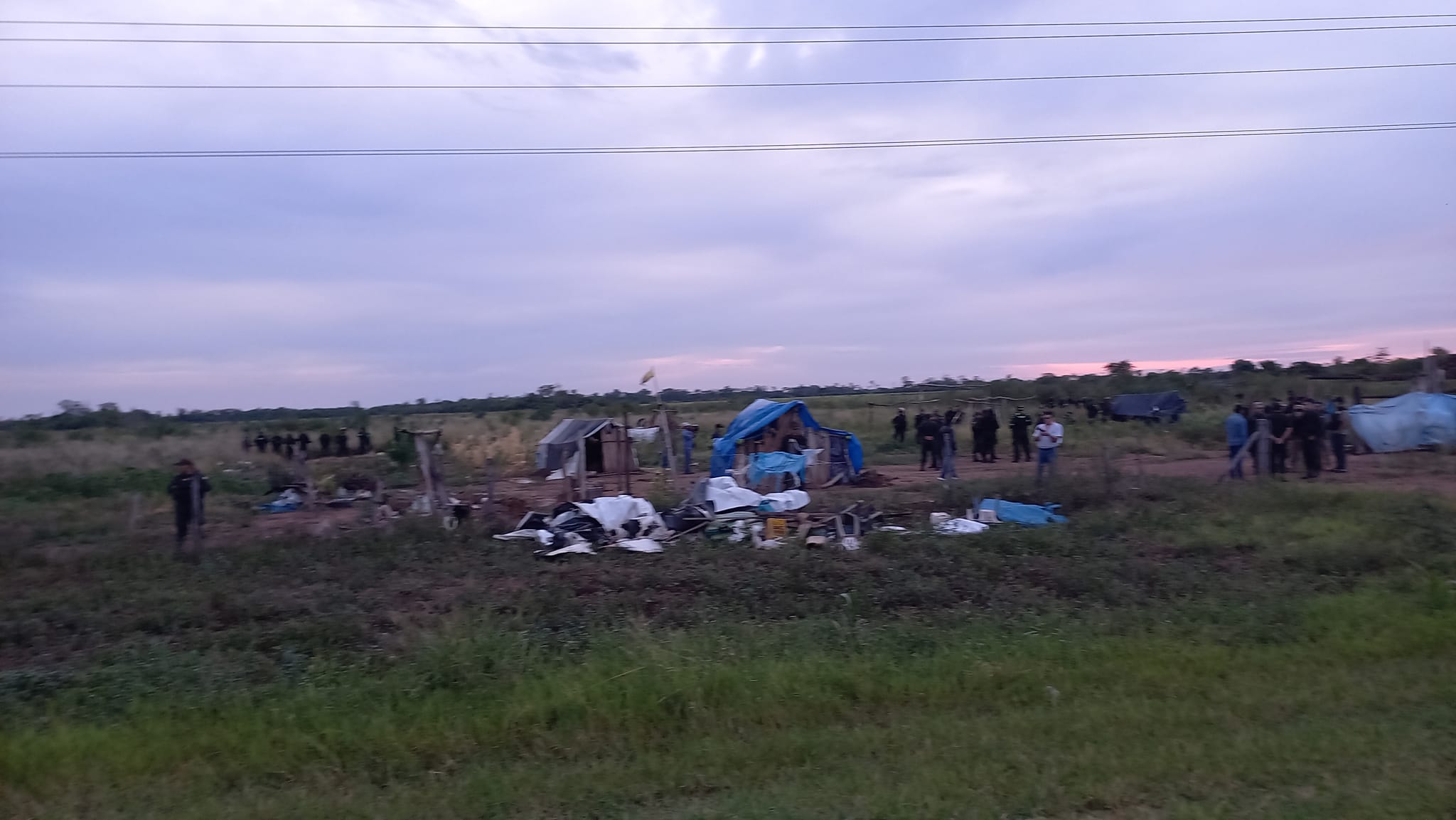 Comando policial intensifica operativos contra presuntos avasallamientos en el municipio de Pailón