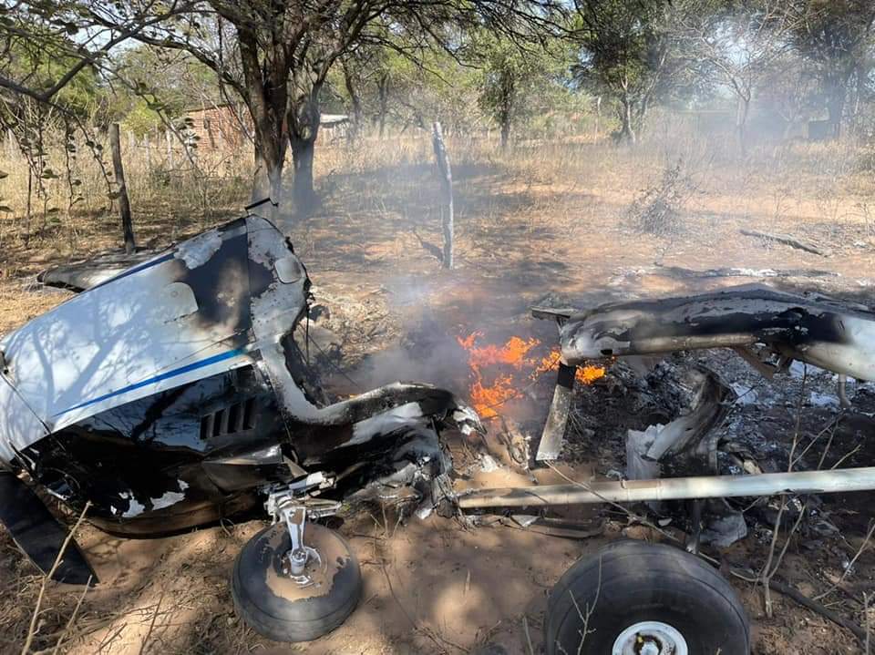 Narcoavioneta se estrella y deja un tripulante muerto en Santa Cruz