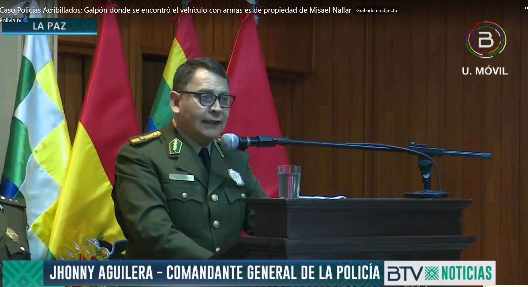 Aguilera: Se tiene “prueba material indubitable e incontrastable” contra Nallar y otros dos implicados