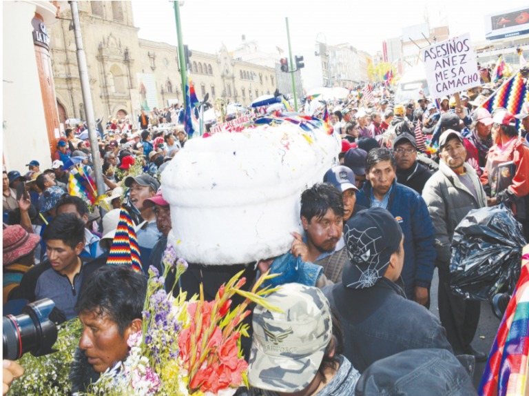 Tras el clamor de justicia, sentencian a Jeanine Áñez a 10 años de prisión (amplia)