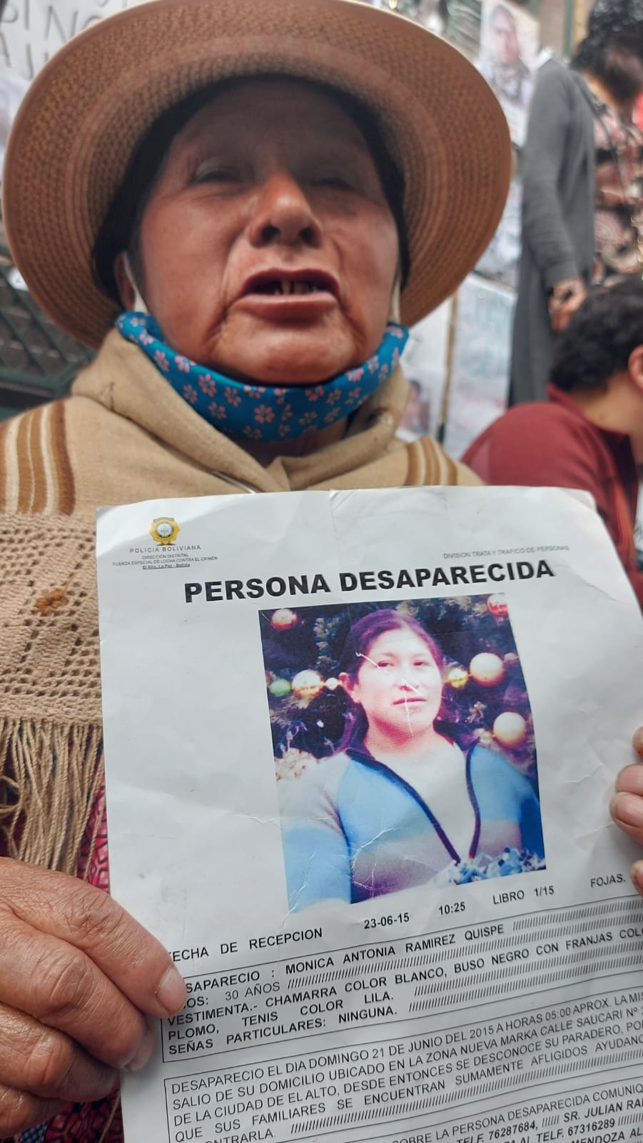 Tras casi siete años de calvario, Sofía aún lucha por encontrar a su hija