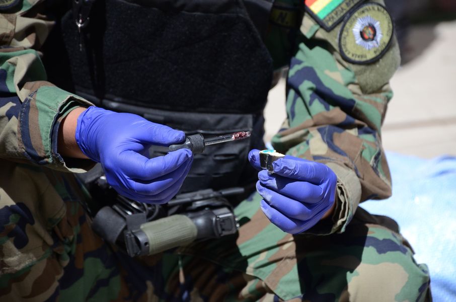 Policía incauta en Oruro 299 kilos de droga, entre marihuana y cocaína