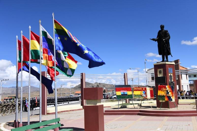 FFAA de Bolivia y Perú celebrarán natalicio del Mariscal de Zepita en Huarina