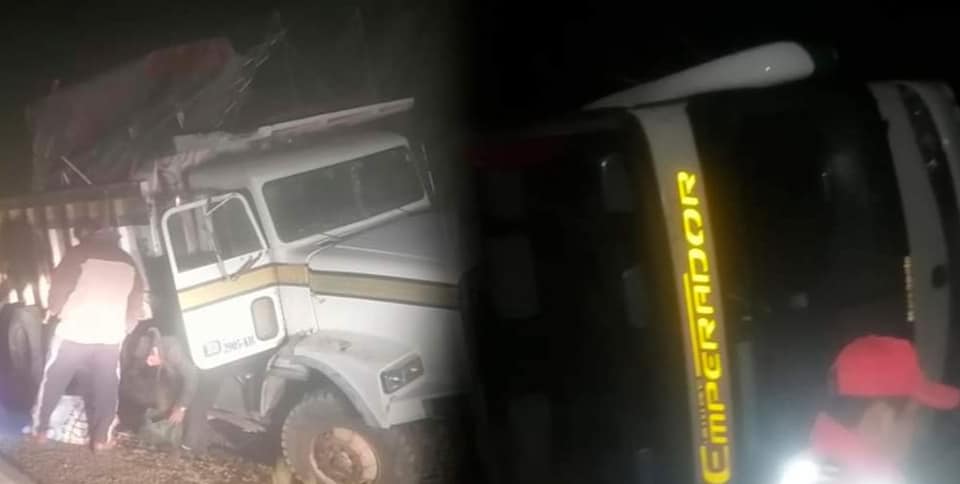 Accidente en la ruta Tarija – Potosí deja dos fallecidos y 13 heridos 