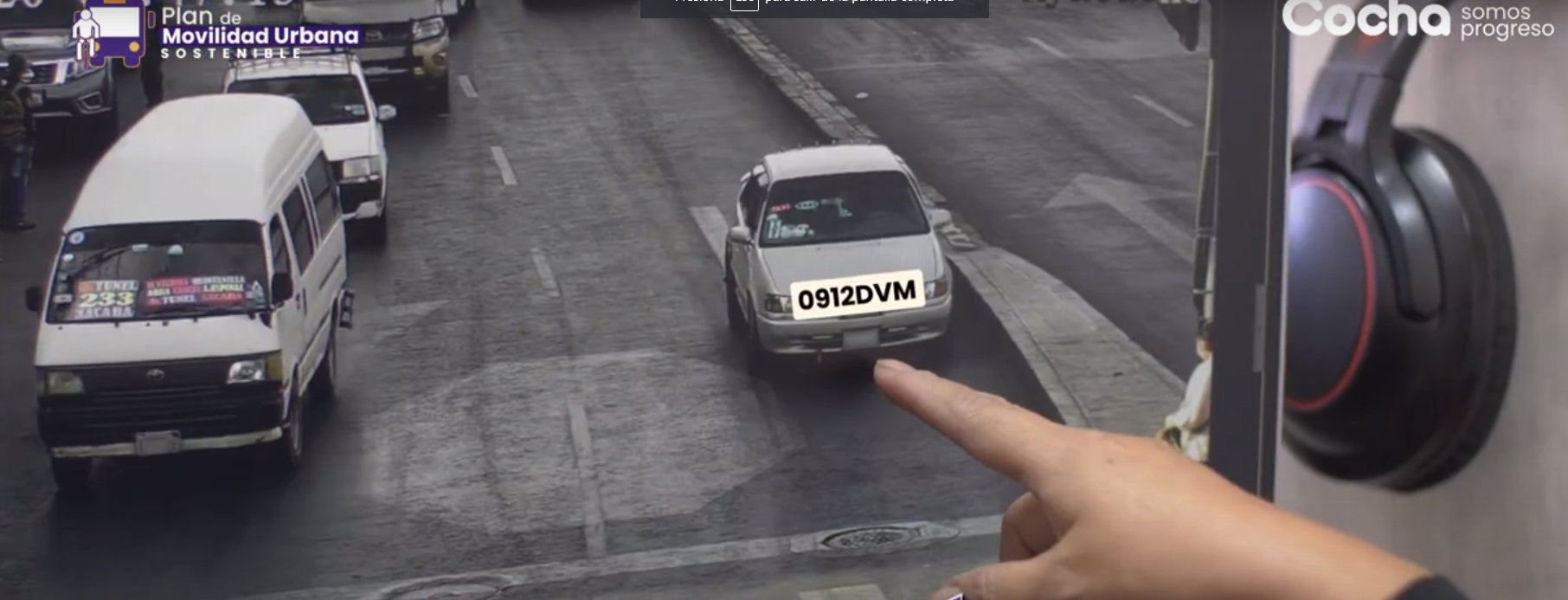 ‘Fotomultas’ en Cochabamba registra en cinco horas a 137 conductores infractores