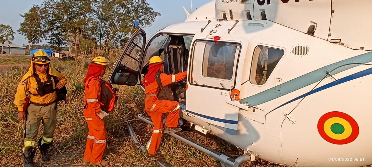 Gobierno instruye “inmediata movilización” para sofocar el incendio en Beni