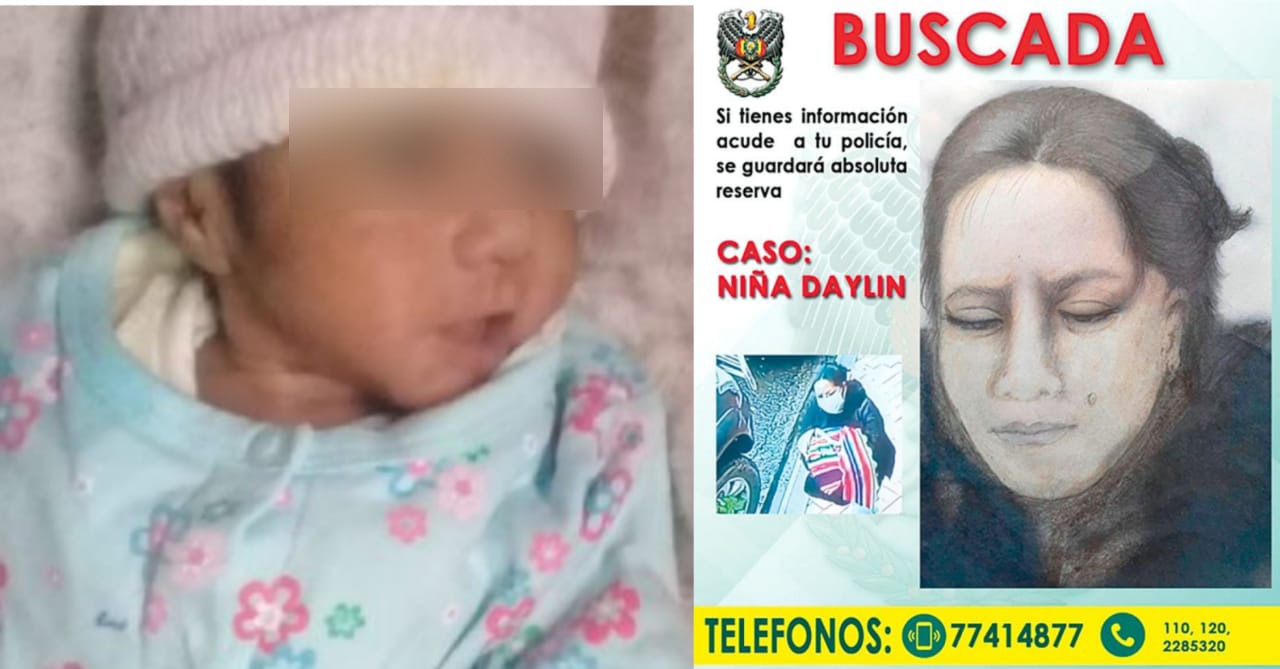 Identifican a detenida en el caso del bebé Alex como presunta raptora de la bebé Daylin
