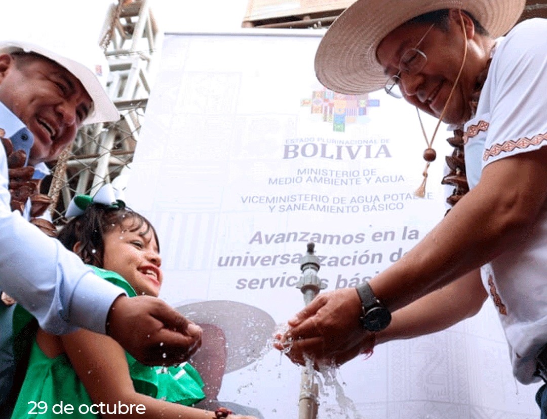 Presidente reafirma compromiso de ejecutar obras de agua potable, riego y saneamiento básico