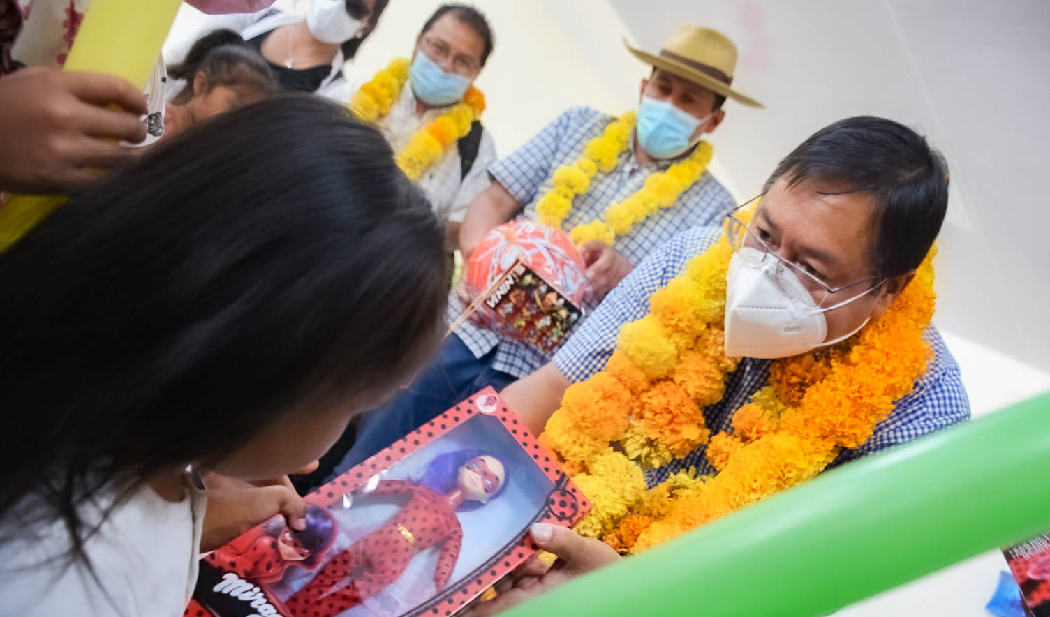 Presidente Arce expresa su gratitud a la niñez y asevera que son la razón para construir una patria mejor 