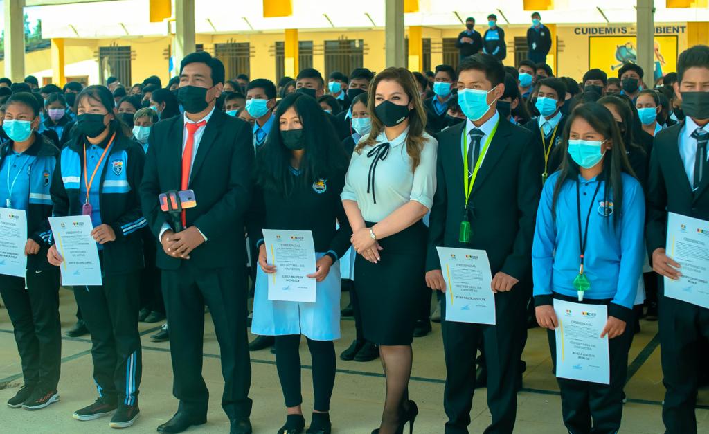 TED Chuquisaca coadyuva en la conformación de más de un centenar de gobiernos estudiantiles