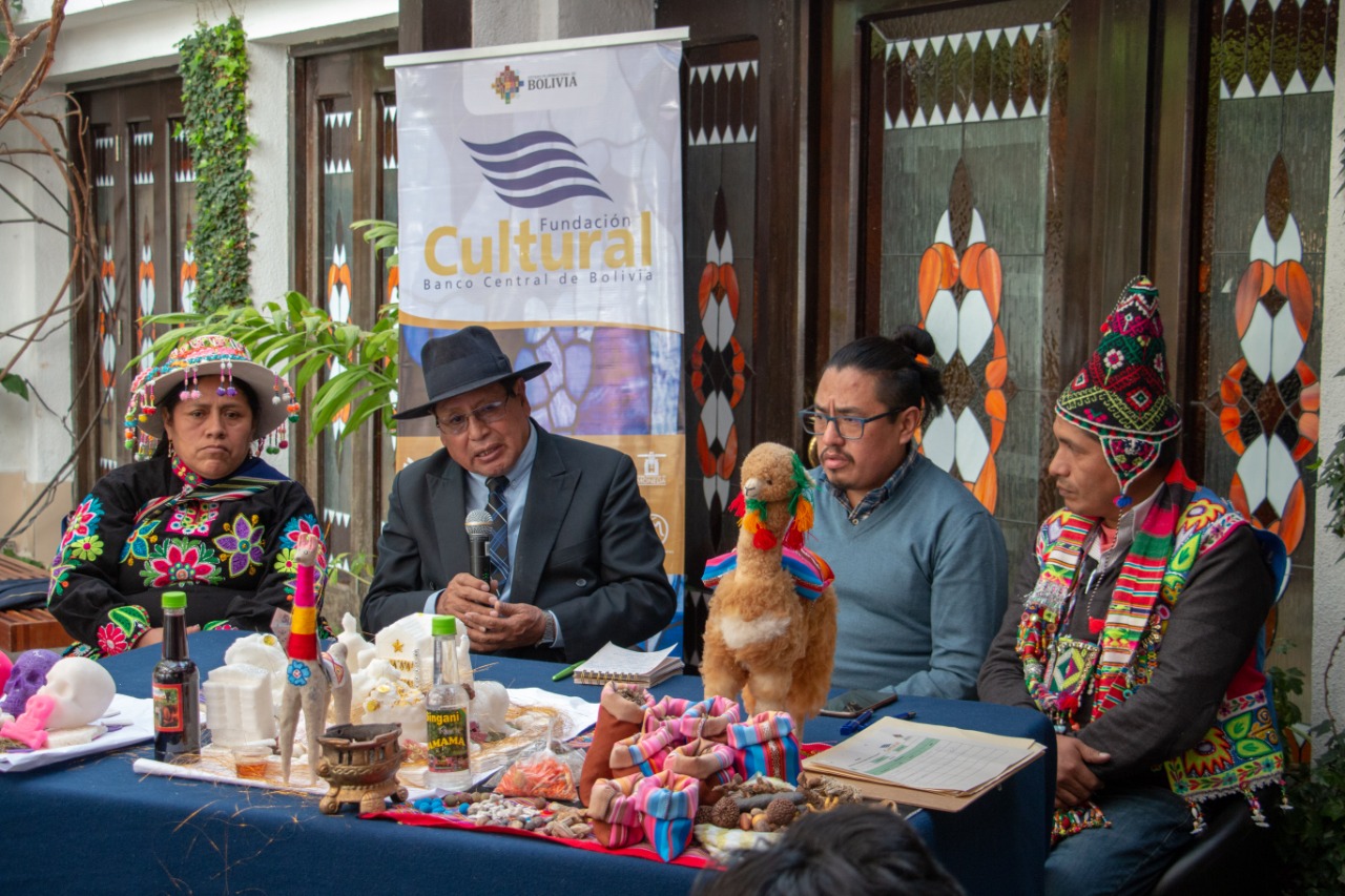 La Fundación Cultural del BCB difundirá los saberes de la Medicina Tradicional de Cahuayo