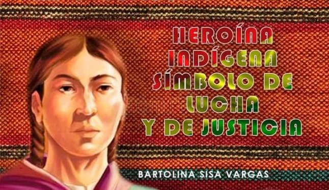 Conmemorarán nacimiento de la líder indígena Bartolina Sisa 