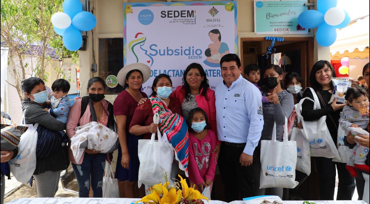Cochabamba: Sedem inaugura una sala de lactancia materna en la distribuidora de La Chimba