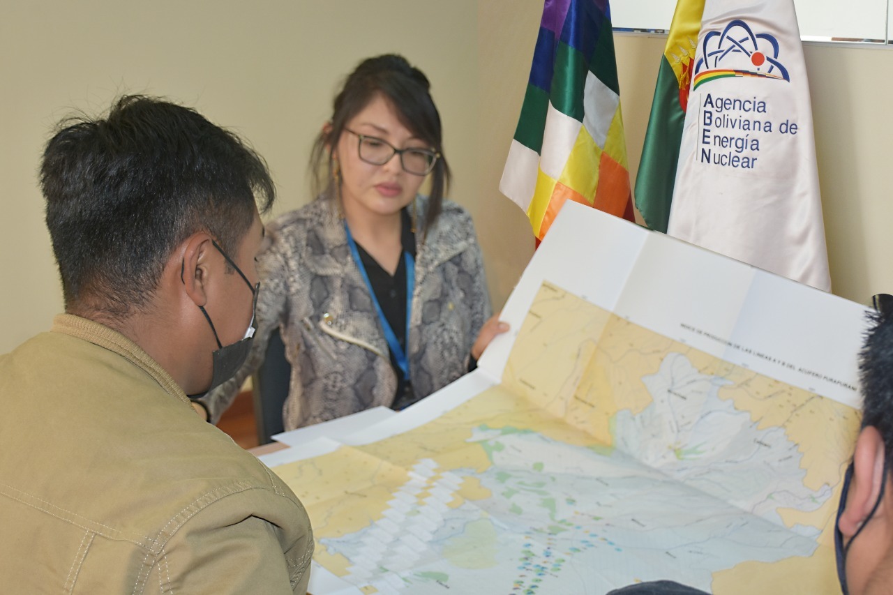 ABEN y EPSAS proyectan desarrollo de estudios con tecnología nuclear en el acuífero Purapurani