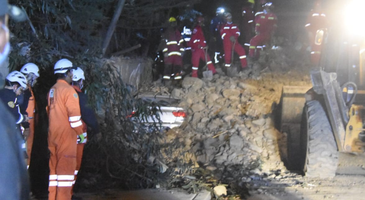Piden a la Alcaldía informes sobre el deslizamiento de tierra en la avenida Libertadores