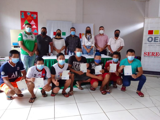 Campaña: Serecí Pando lleva servicios gratuitos a jóvenes y adolescentes del Centro de Rehabilitación de Villa Rojas