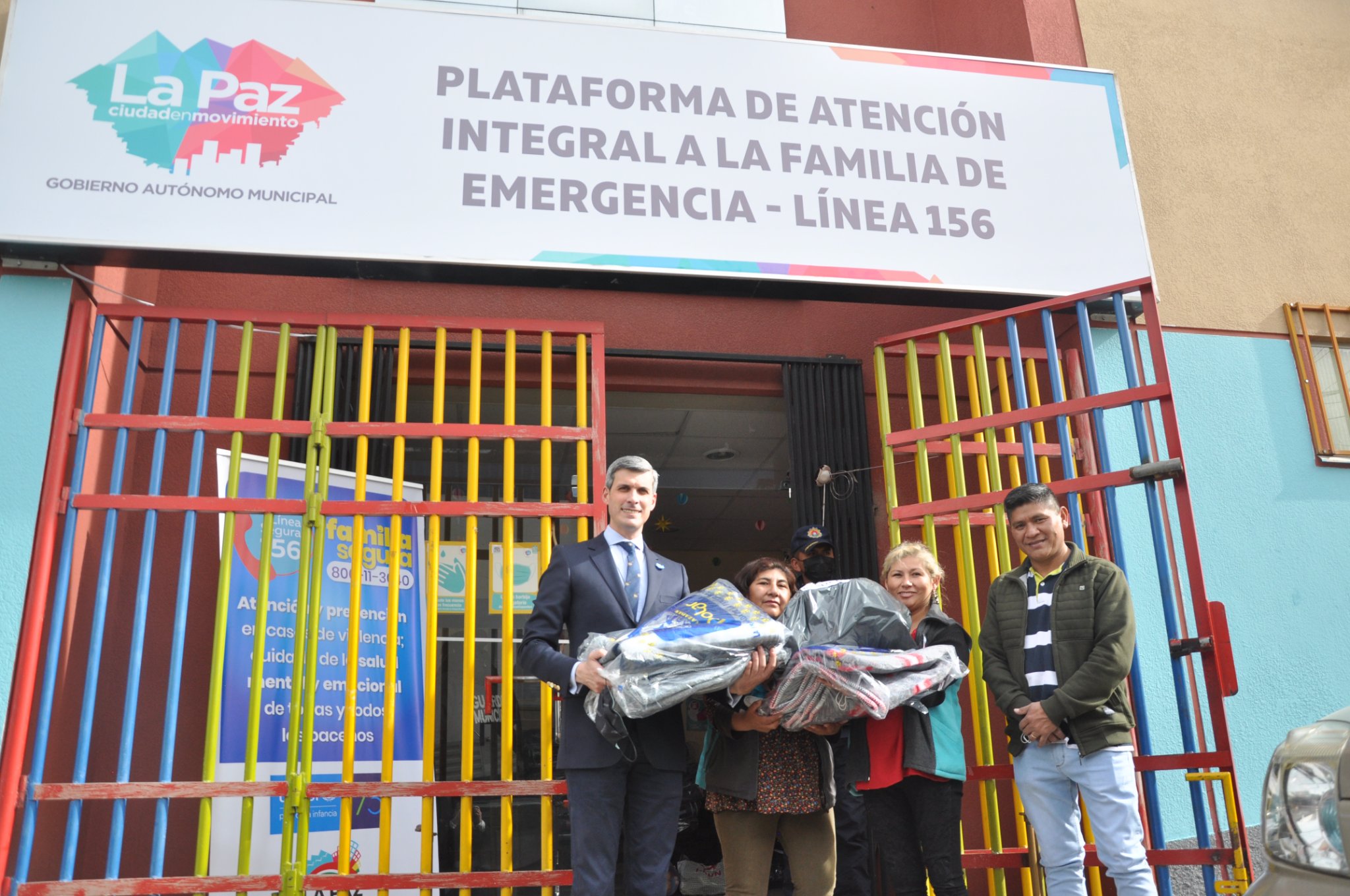 Embajada de Argentina solidaria con personas de La Paz en situación de calle