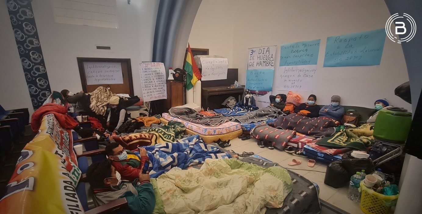 Trabajadores de salud anuncian movilizaciones si no prospera acuerdo con la Gobernación de La Paz