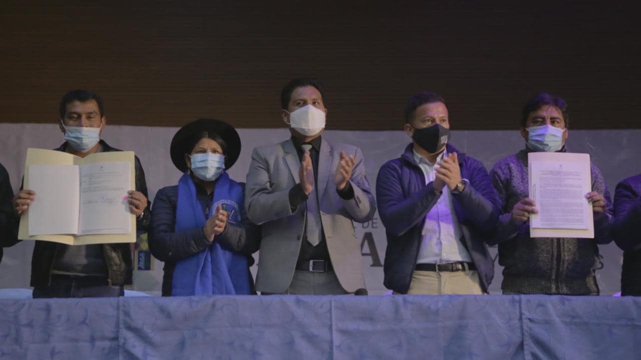 Municipios de la Red Camargo se benefician con más de Bs 36 millones para fortalecer la atención medica