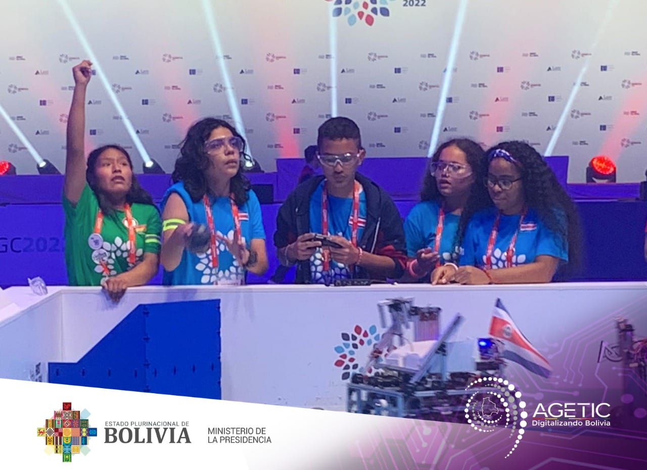 Bolivia marca historia y alcanza el 4to puesto en el First Global Challenge 2022
