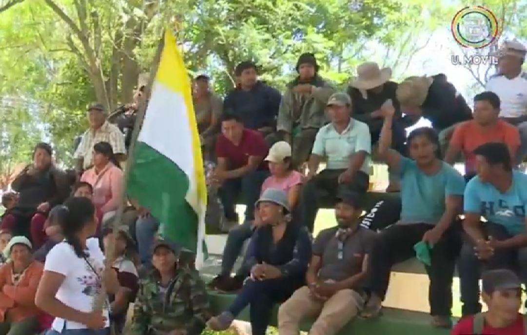 Marcha de la Chiquitania mantiene vigilia en Cuatro Cañadas y aguarda resultados de la mesa técnica del Censo