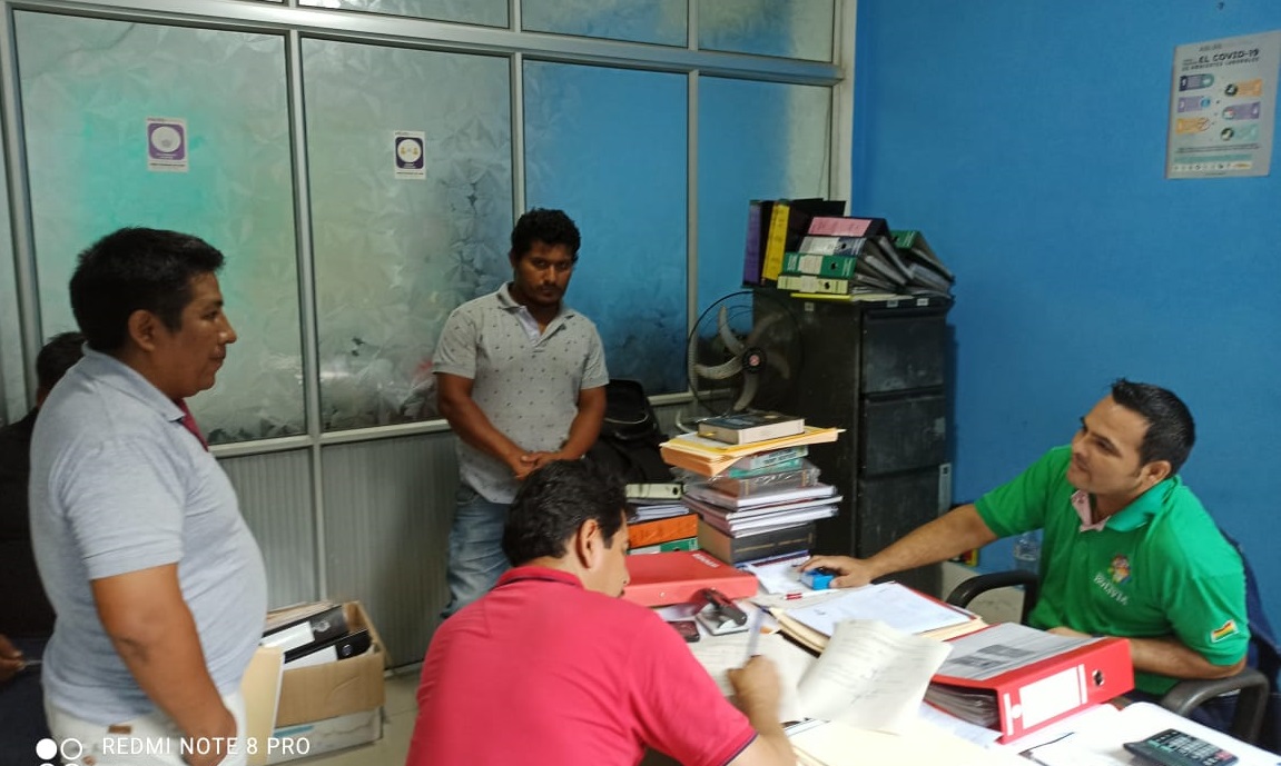 Jefatura de Trabajo de Pando posibilita que 30 obreros cobren salarios adeudados