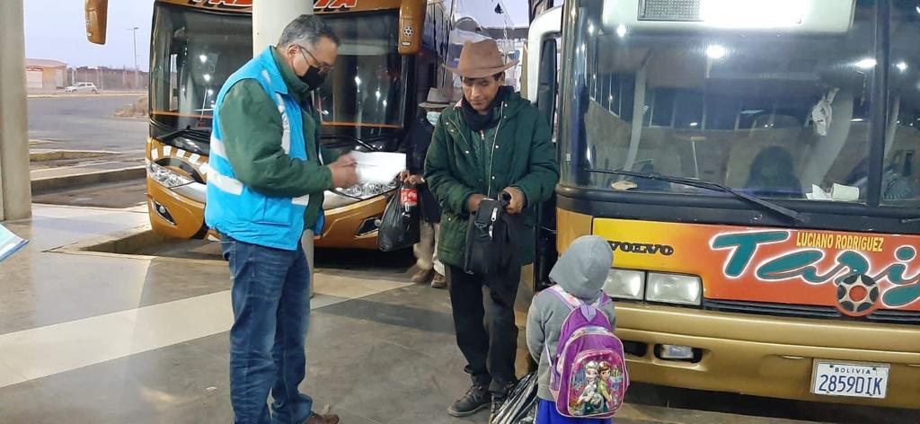ATT identifica a más de 300 menores que pretendían viajar sin autorización en Tarija
