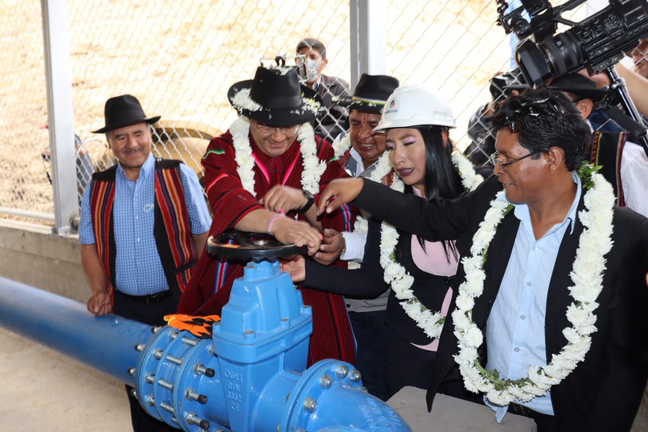Aducción Jove Rancho – Colcapirhua dotará de agua potable a zona sur cochabambina
