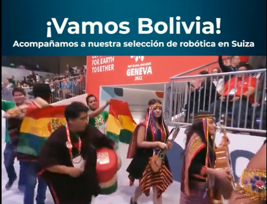 Presidente destaca participación de Bolivia en el First Global Challenge que se desarrolla en Ginebra