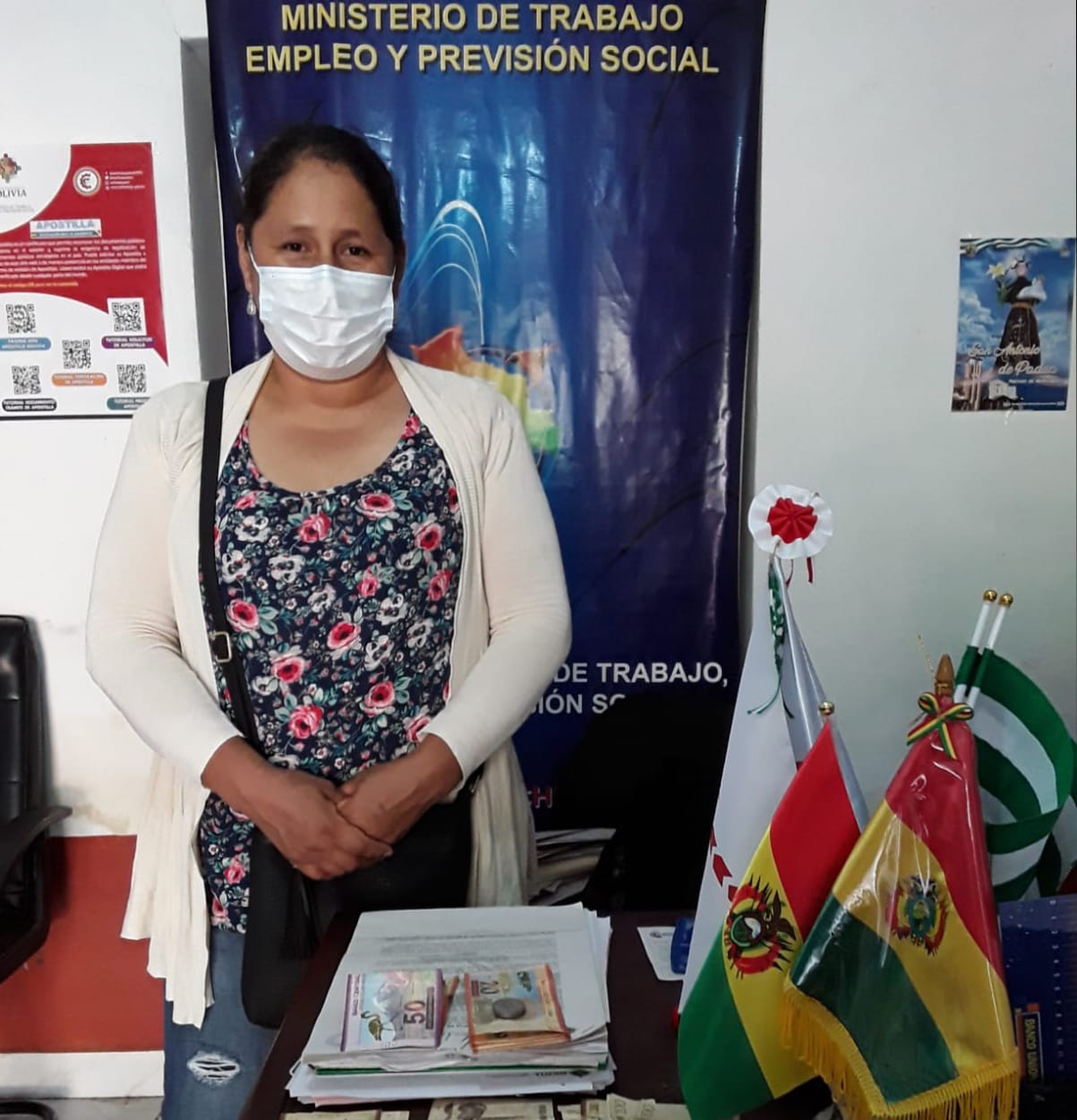 Trabajo restituye derecho laboral a extrabajadora de ONG