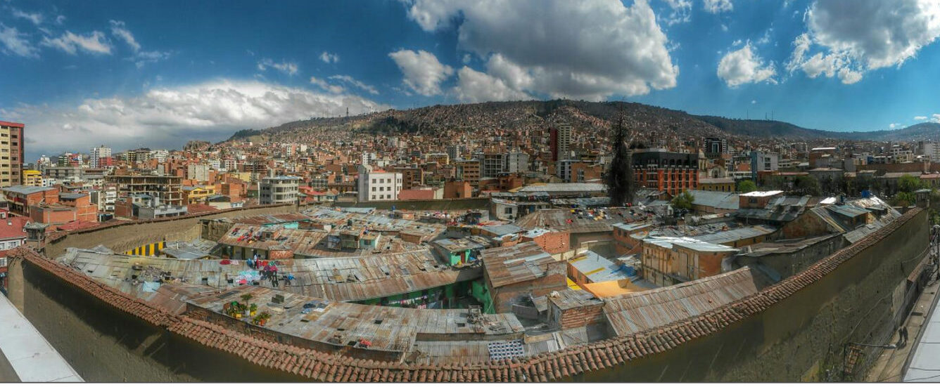 Como un sino adverso, nubes oscuras se dejan ver en el horizonte del penal de San Pedro. Foto RRSS