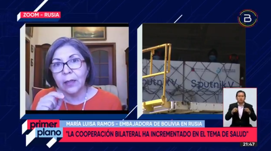 Rusia donará a Bolivia test de detección de COVID-19