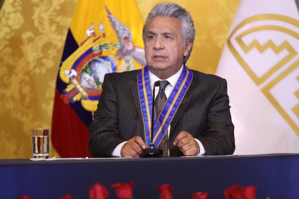 En Ecuador, se abre proceso contra Lenín Moreno por préstamo de municiones al régimen de Áñez