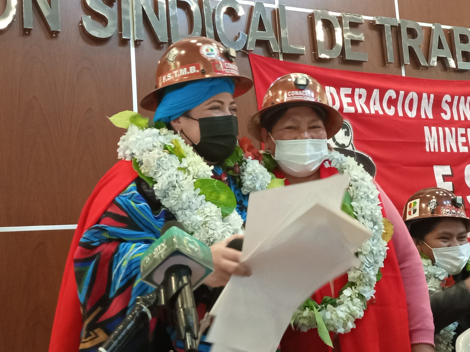 Ministra Prada: Las mujeres mineras seguirán siendo vanguardia y luz de las luchas contra las dictaduras