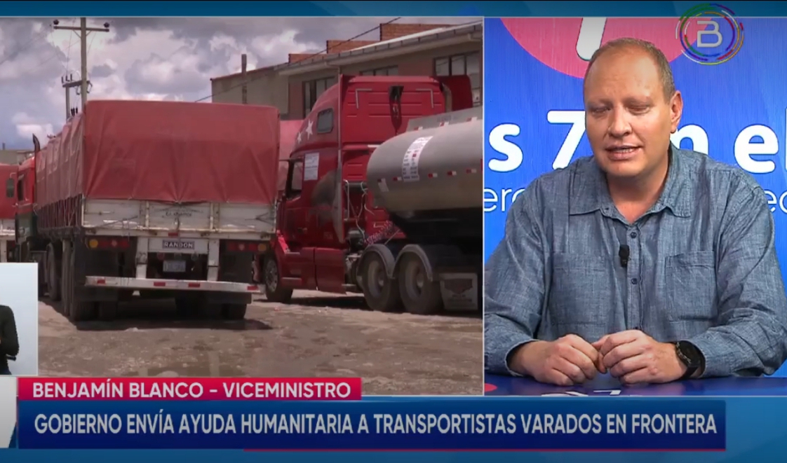 Gobierno mantiene asistencia a transportistas varados en frontera a la espera de una respuesta de Chile