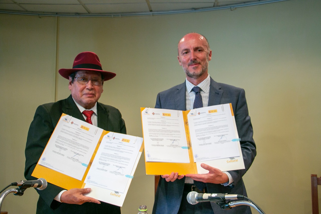 España y Bolivia intercambiarán documentos con miras a estudios comunes sobre la historia